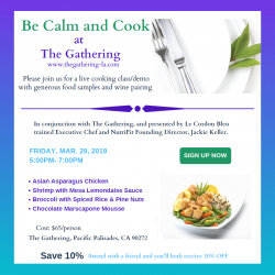 Be Calm and Cook