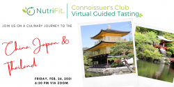 NutriFit Virtual Guided Tasting Experience 