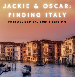 Virtual Guided Tasting Experience- Jackie and Oscar: Finding Italy