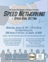 Speed Networking   Speed Goal Setting